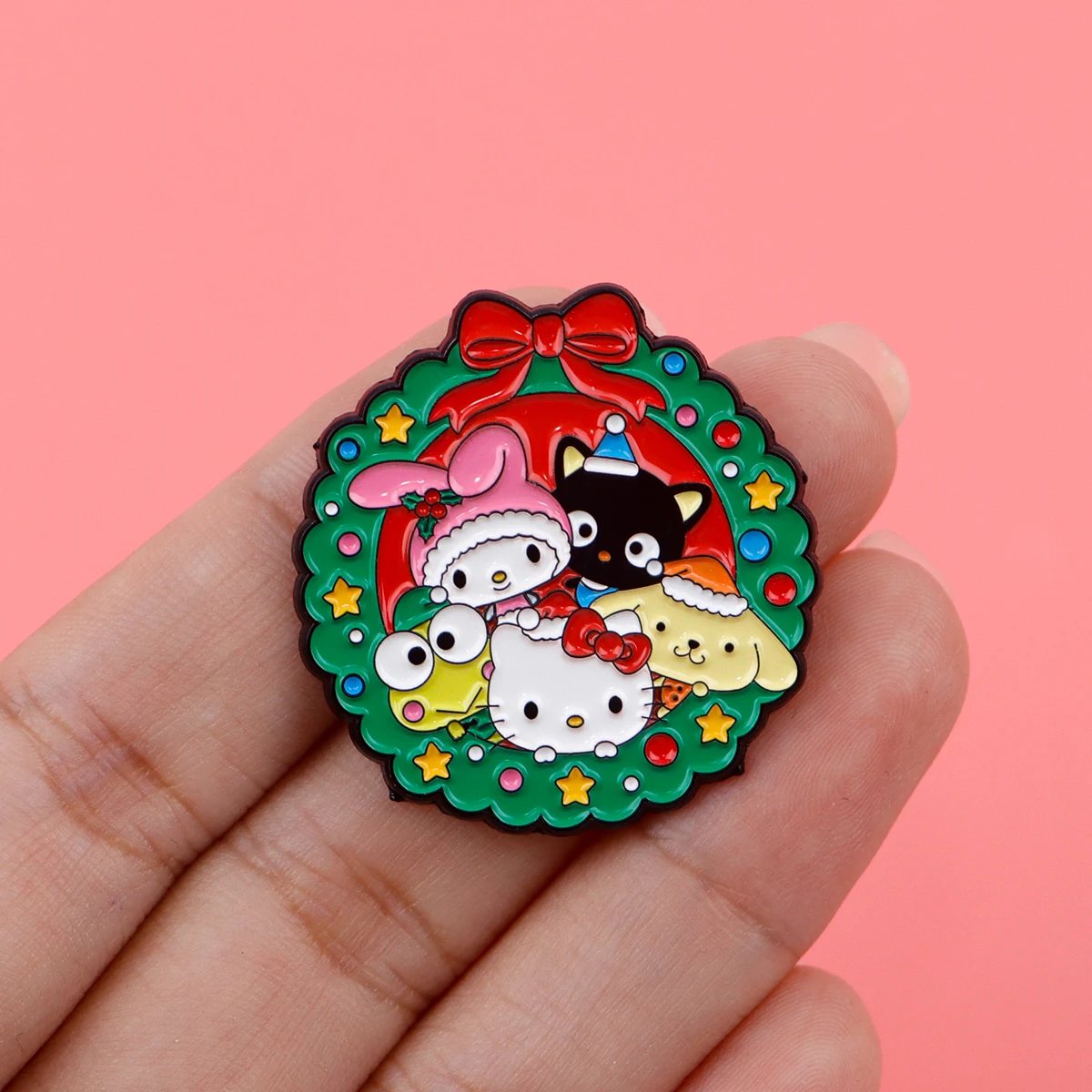 Kawaii мультяшный кот эмалированные булавки броши на заказ значки лацканах