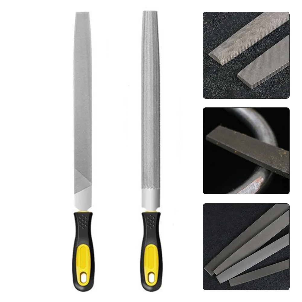 

8 Inch Fine-Toothed 45# Carbon Steel Files For Woodworking Flat File Half-Round File Tools Hand Tools Only For Wood Rasps