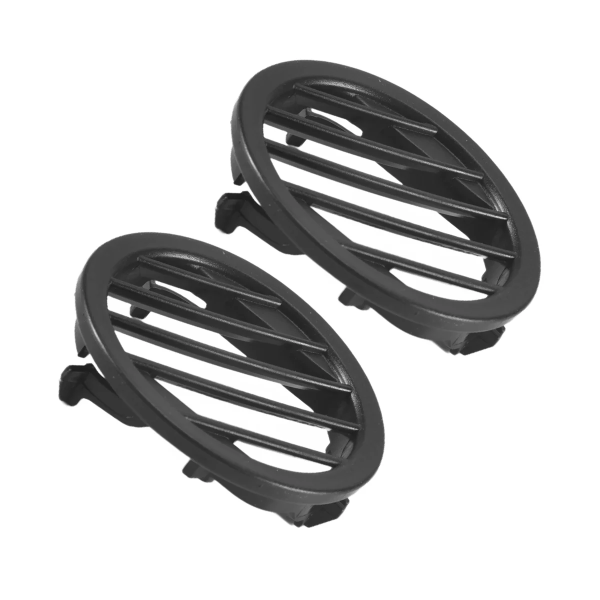 Автомобильные левые и правые боковые решетки кондиционера черные ABS для Mercedes-Benz