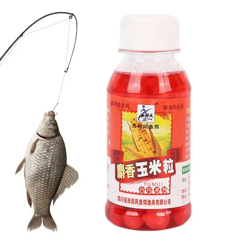 

Corn Bait Scent 3.3oz Fish Bait Freshwater Trout Fishing Strong Aroma Bait Carp Corn Lure VB Enhanced Formula For Grass Carp