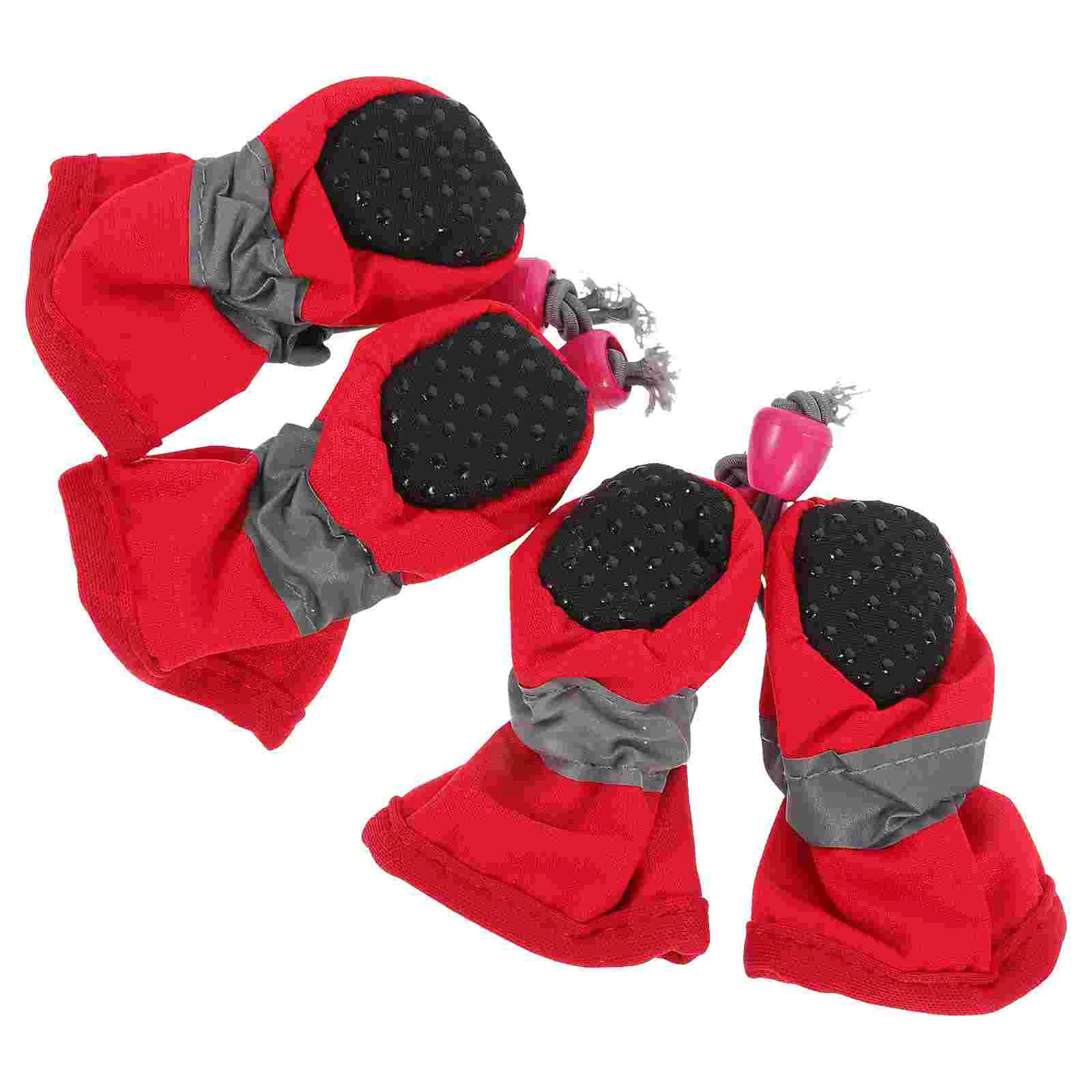 

Dog Shoes Dogs Boots Socks Paw Puppy Large Pet Booties Protector Non Rain Size Medium Santa Cat Skid Rainshoes Winter Clothes