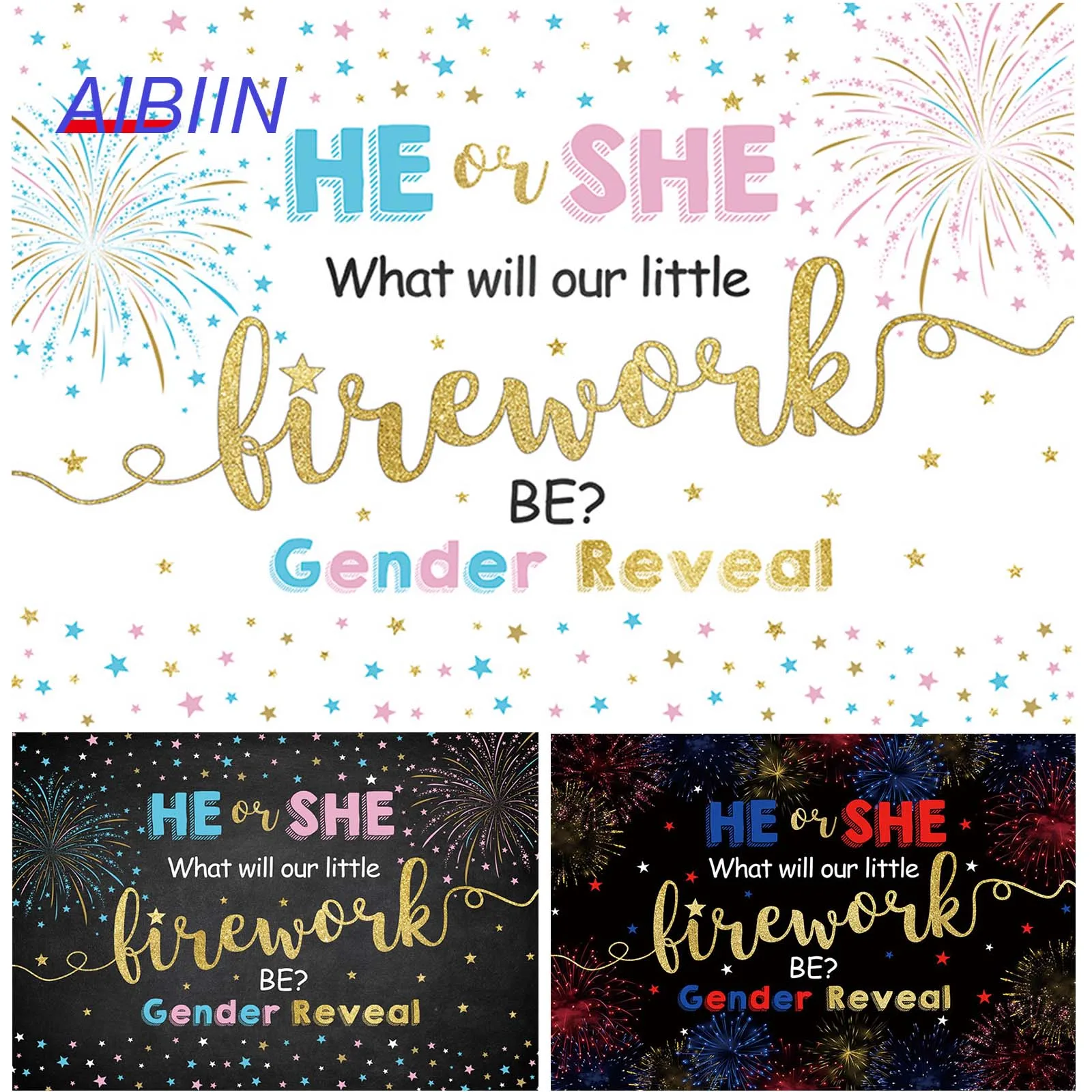 Фейерверк Пол Показать Фон Он или Она Маленький Звезды Независимость Фотография