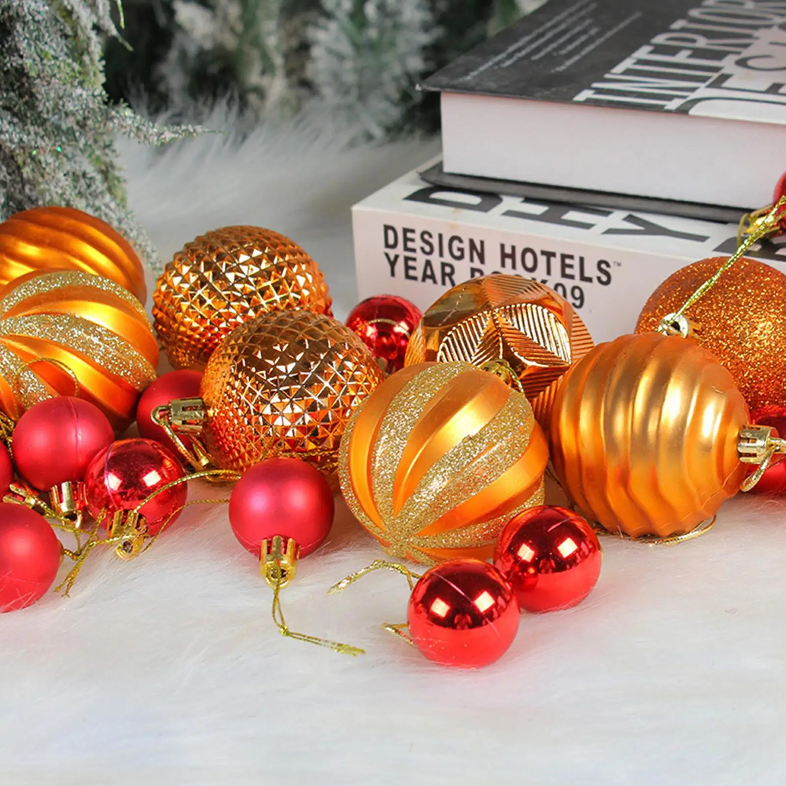 

26 шт., подвесные елочные игрушки, 5 см