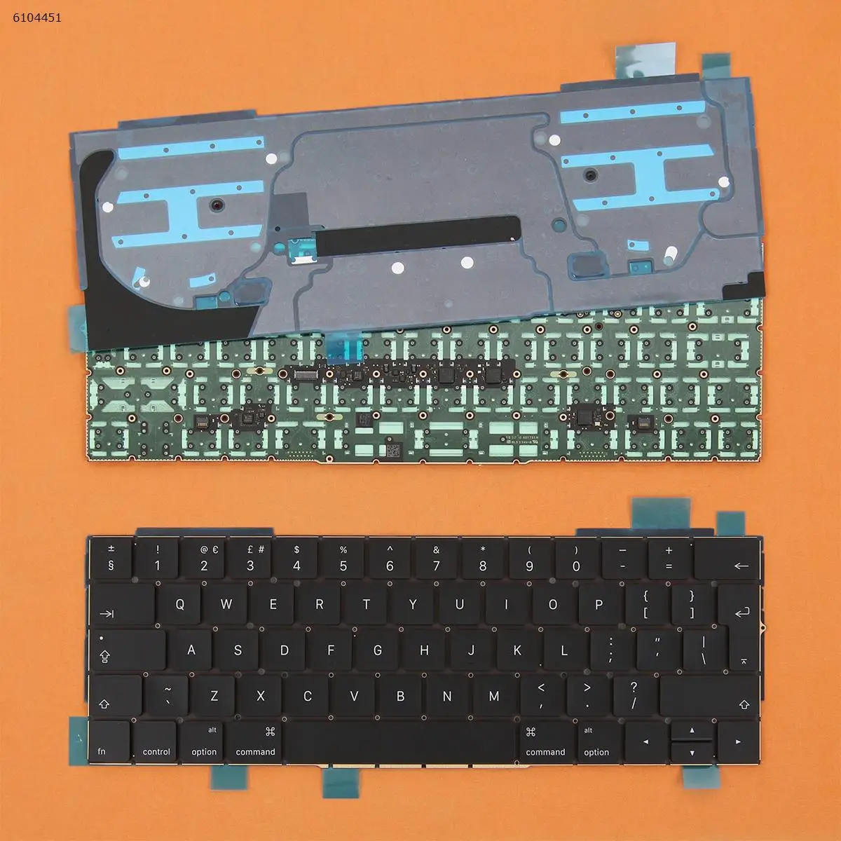 

UK Laptop Keyboard for Apple MacBook Pro 13.3" A1706 Black With Backlit Board