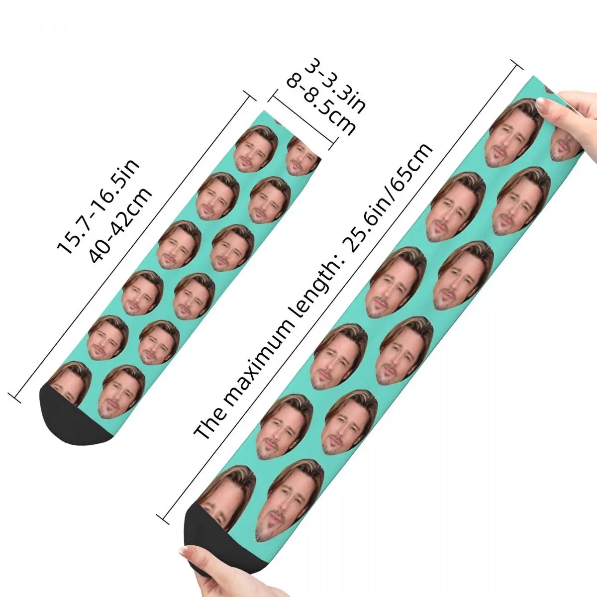 Brad Pitt Adult Socks,Unisex socks,men Socks women Socks