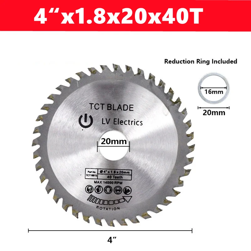 

JWXZ дисковая пила для дерева 4/6/7/8 дюймов 30T/40T/60T