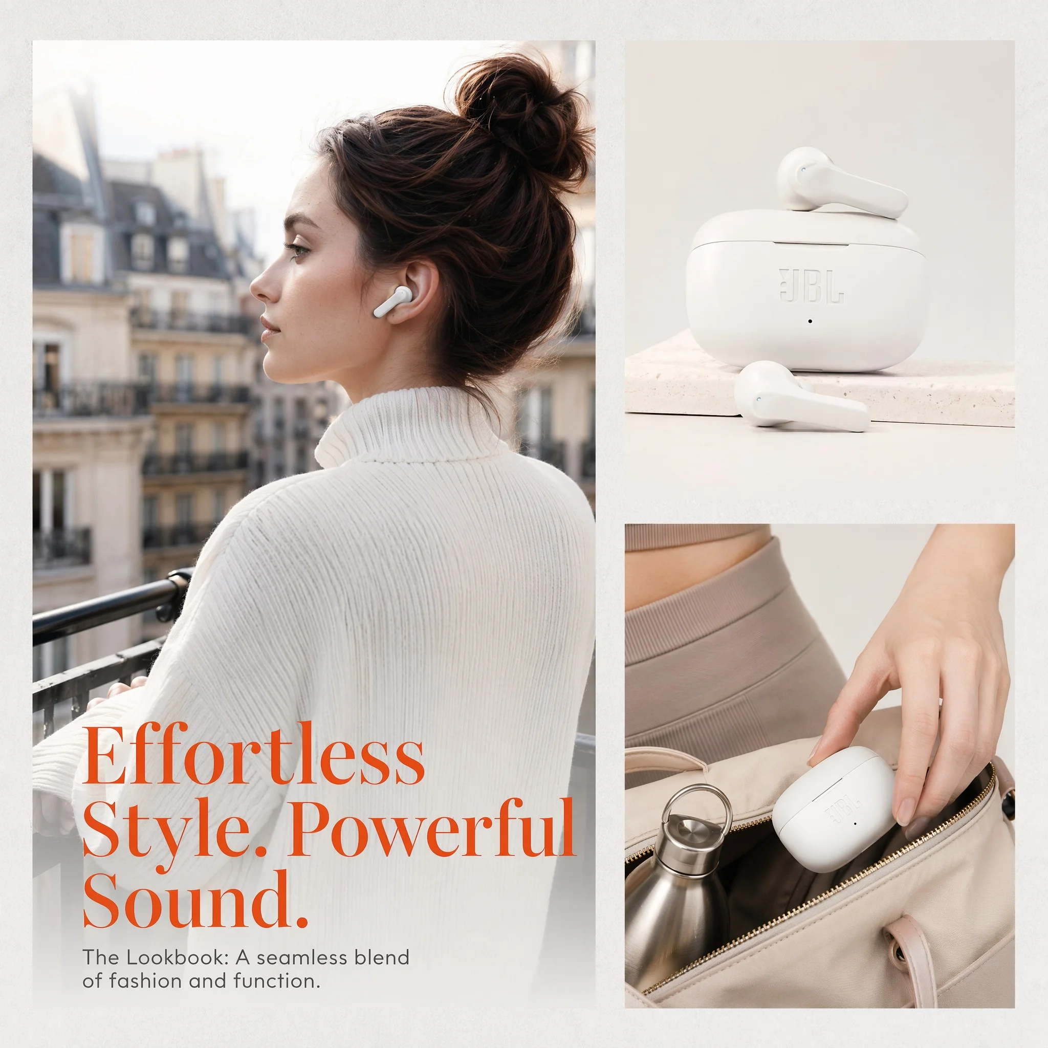 Беспроводные Bluetooth-наушники JBL Wave 200 True Wireless, стереонаушники с глубоким басом, наушники W200, беспроводные наушники с микрофоном (art.: 3920daecec0af) - 3920daecec0af