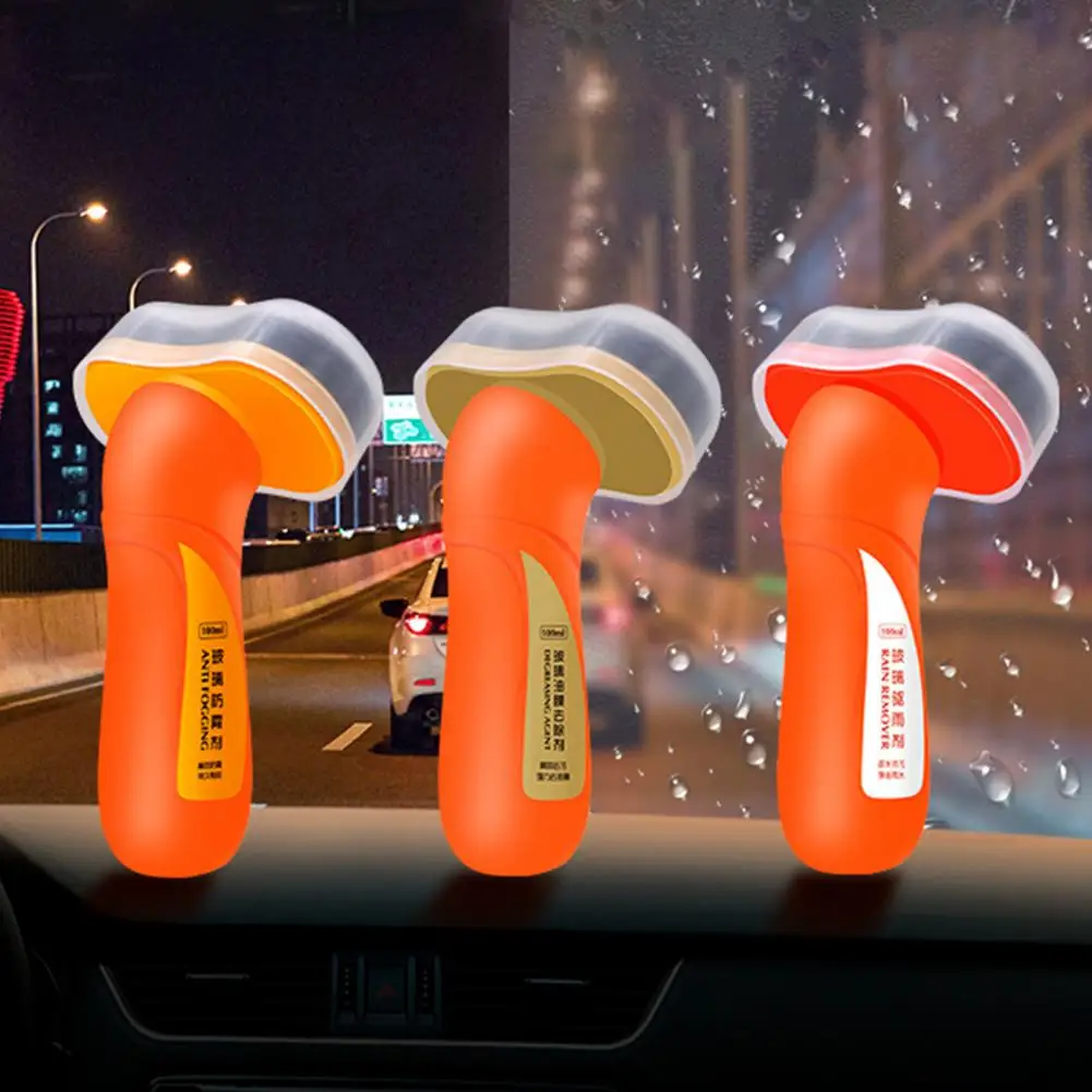 

Windshield Oil Remover Practical Anti-fogging Handheld Car Oil Film Remover Rainproof Agent for Automobile