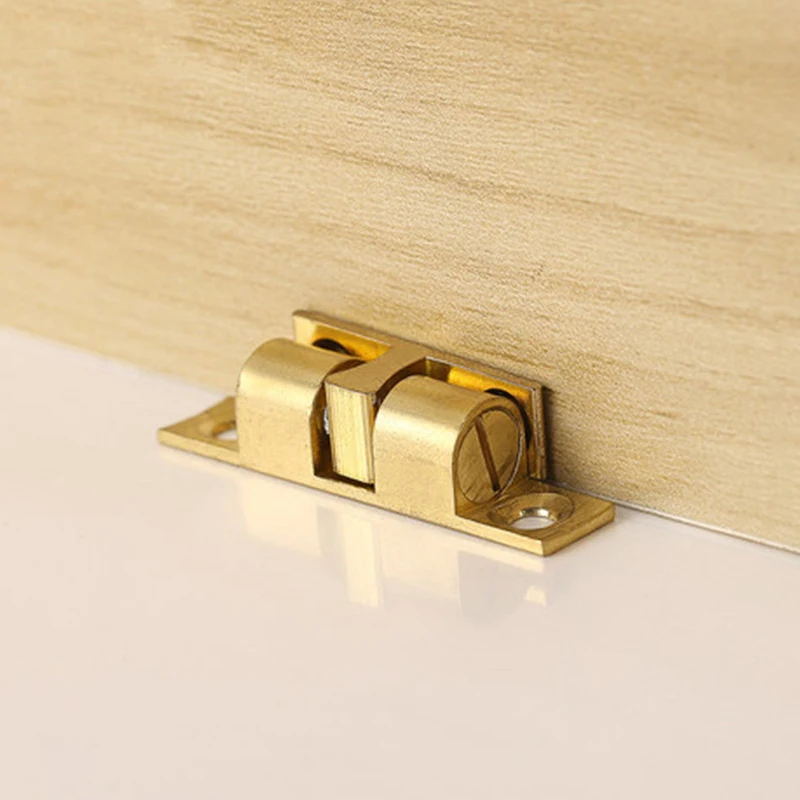 1 шт. латунные защелки для дверей шкафов 40-70 мм