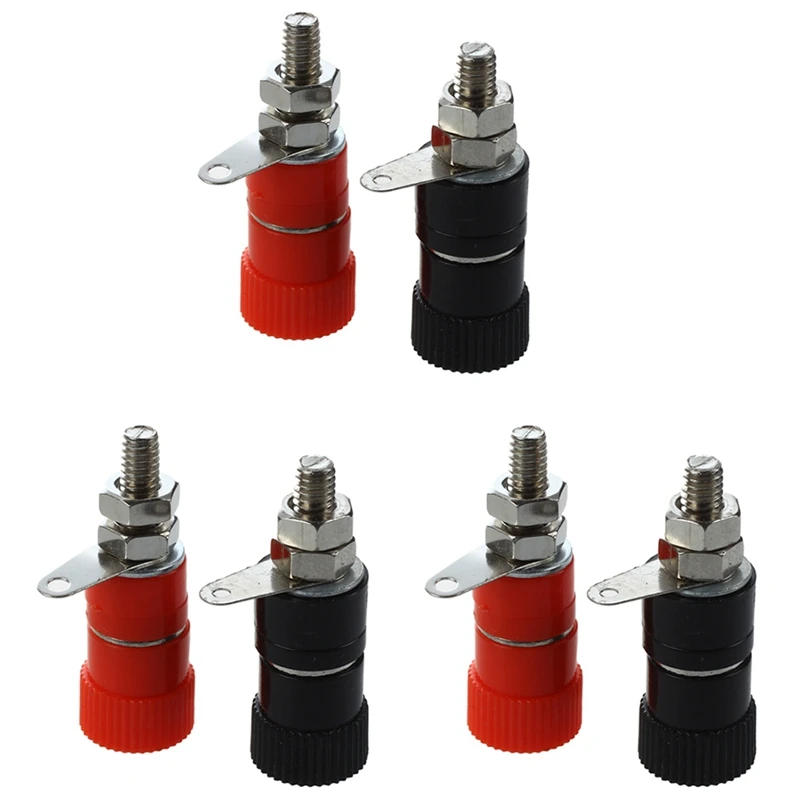 

New 30 Pcs 3.8Mm Thread 4Mm Banana Plug Socket Binding Post Replacement