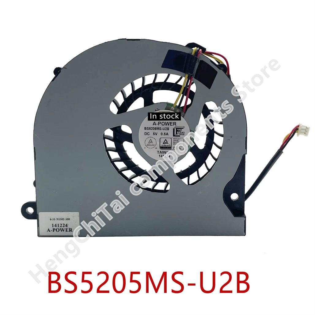 

Original 100% working BS5205MS-U2B 6-31-N1502-301 Server Laptop Cooling Fan DC 5V 0.50A 3-wire