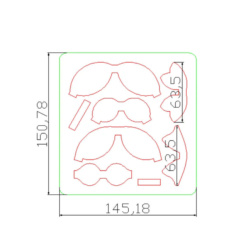 

Diversified Customization Of Wooden Cutting Molds