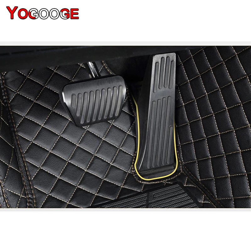 YOGOOGE пользовательские автомобильные коврики для Toyota RAV4 2005-2023 Аксессуары ног