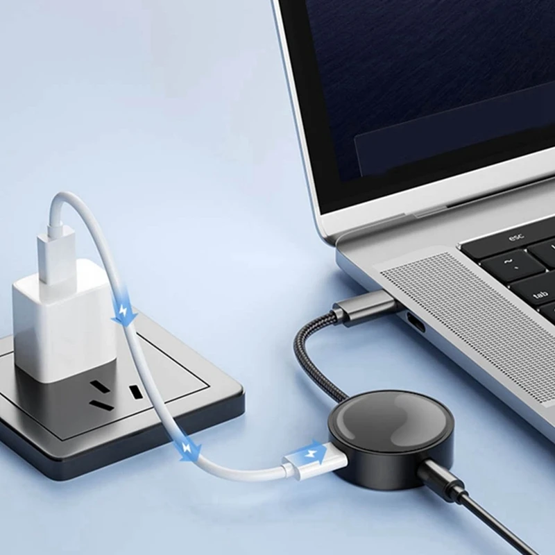 Адаптер Typec преобразователь для наушников в стиле панк плоский адаптер PD60W