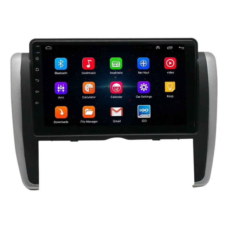 

9 дюймов Android 10 HD Автомобильный MP5-плеер стерео радио 2 + 16 Гб Wifi Bluetooth GPS навигация для Toyota навес 2010-2019