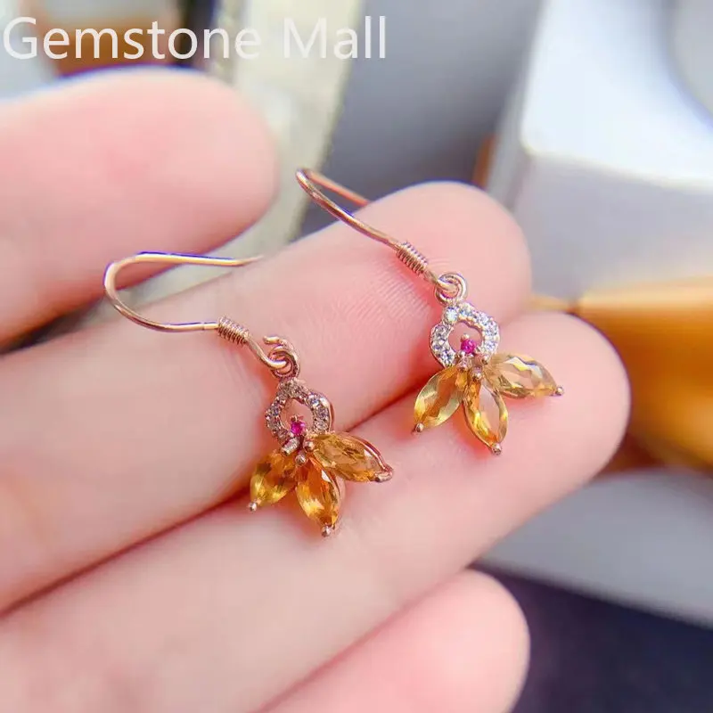 Подвеска из серебра 925 пробы с золотым покрытием 3 мм * 6 предотвращает аллергию