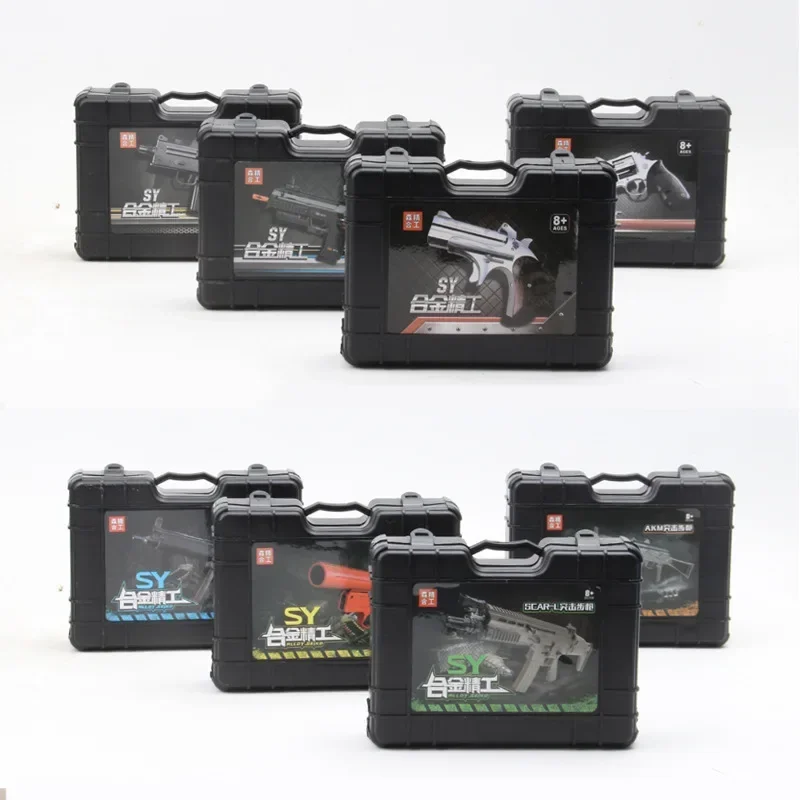 1:6 Мини-металлическая Модель Игрушечного Пистолета - Коллекционная Копия Uzi Ump9 P90