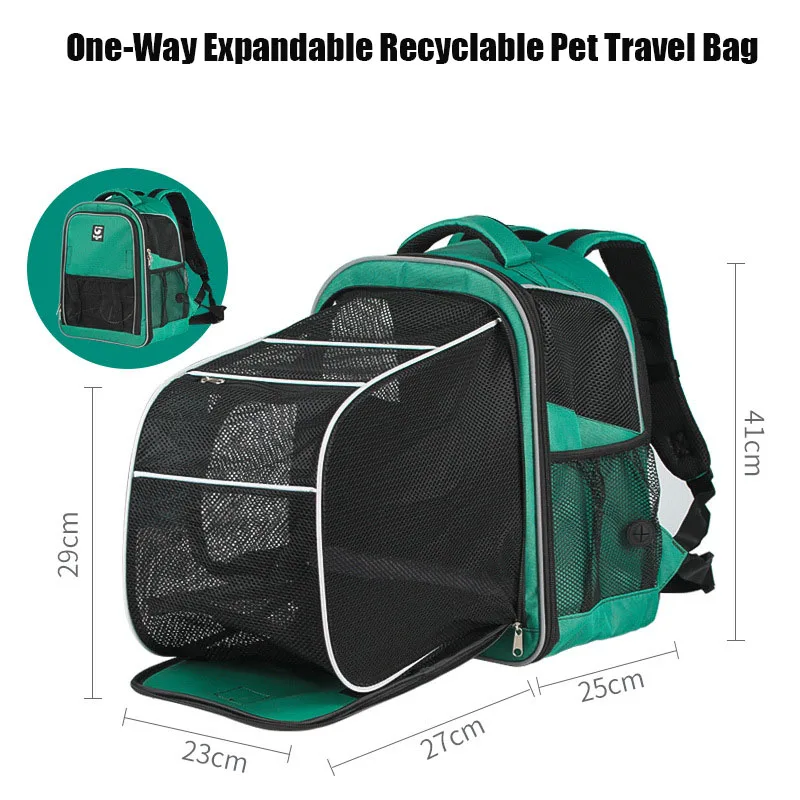 

Рюкзак для домашних животных, вместительная сумка в виде капсулы с рисунком кошки, растягивающийся в двух направлениях, для осени