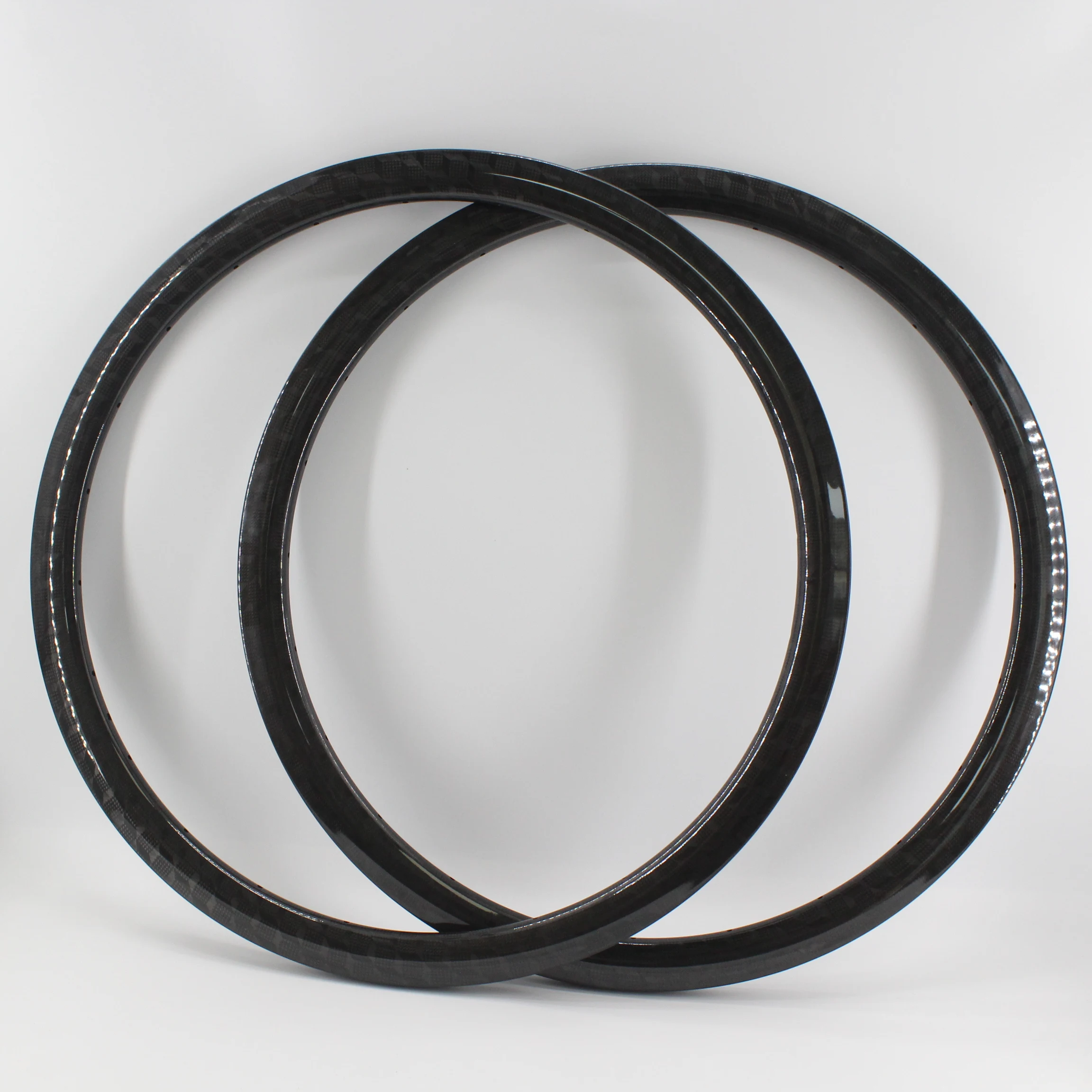 

2pcs 700C Road Bike 3D 3K Texture Full Carbon Fibre Bicycle Tubular Clincher Tubeless Rims Disc Brake Carbon Wheel Free Shipping