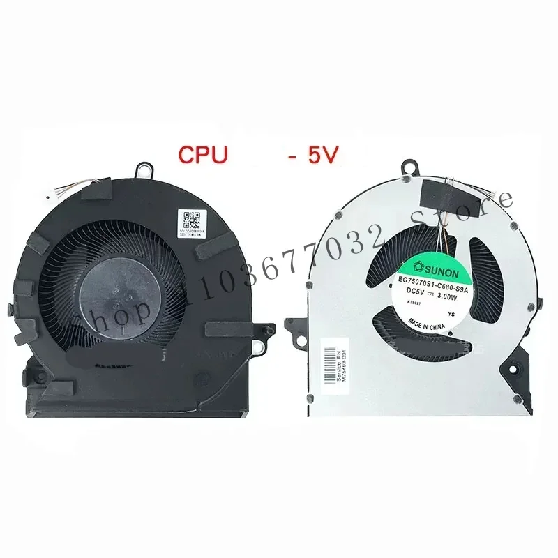 WYORESY новый оригинальный кулер для ноутбука вентилятор процессора и графического