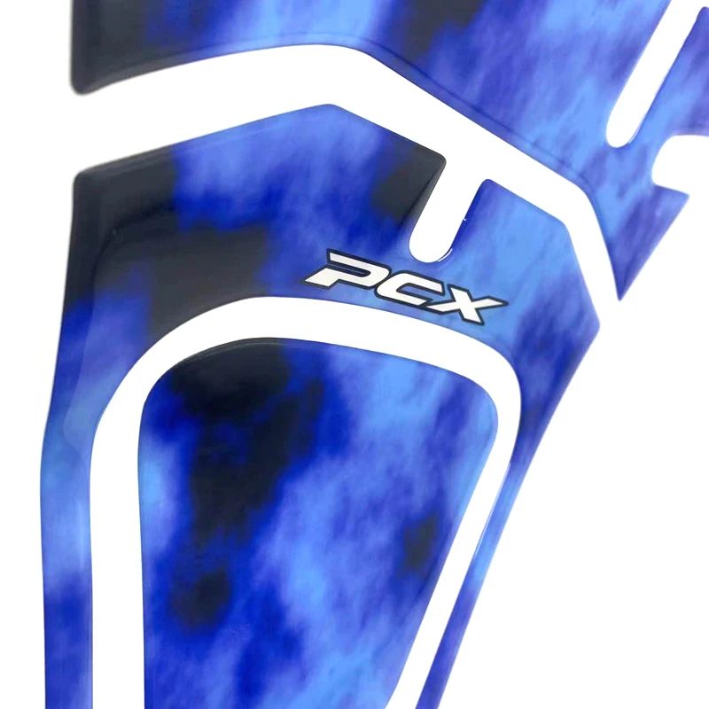 Углеродное волокно обтекатель газовая крышка Защитная Наклейка для Honda PCX 125 150