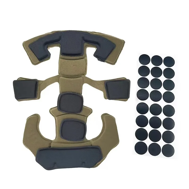 Система подвески для тактического шлема губчатая накладка фиксированная