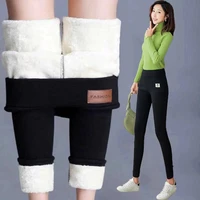 high waist winter leggings for women warm leggins solid color velvet leggin legging stretchy leggings