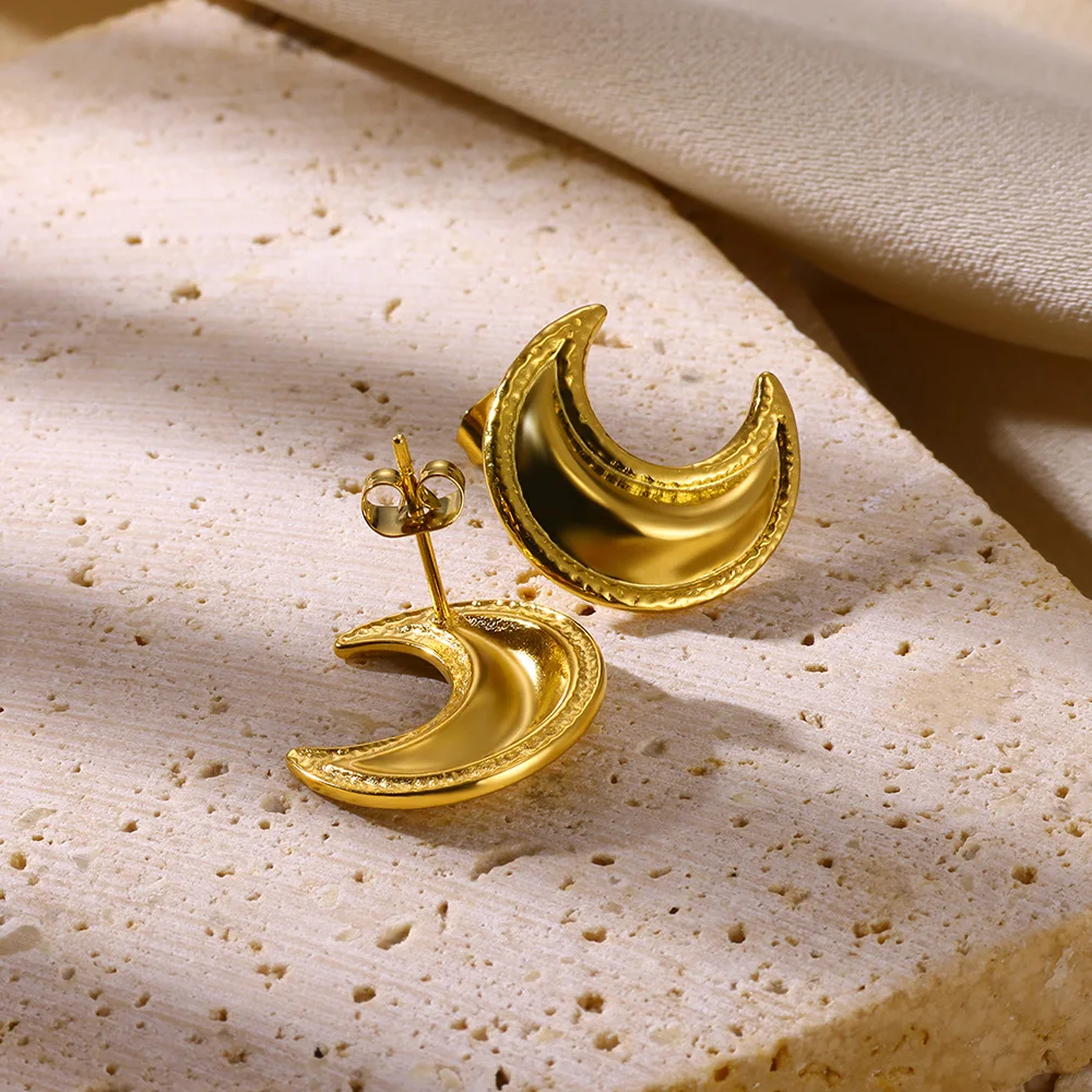 Модные серьги в виде ракушек для женщин золотистые квадратные геометрические из