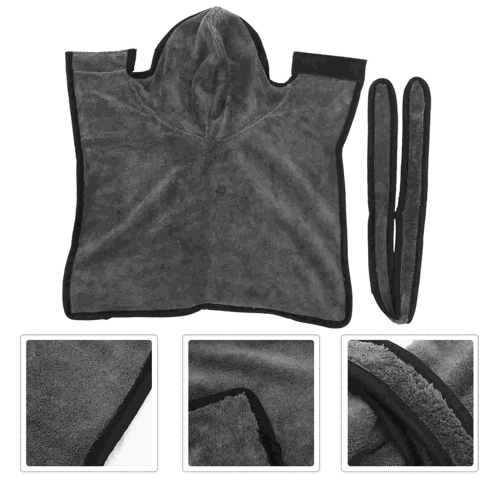 

1 Set Washable Absorbent Robe For Dog Coats Apparel Accessories for Indoor Cat