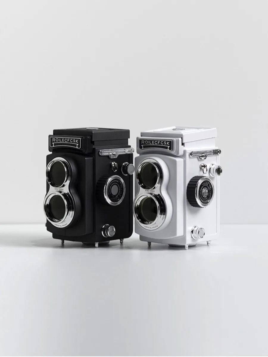 Модель ретро с двумя зеркальными камерами модель комнаты кабинета украшение