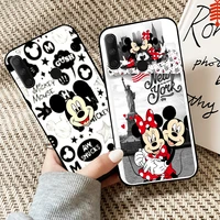 mickey minnie mouse cartoon for huawei honor 9x 8x pro for honor 10x lite phone case silicone cover carcasa funda back