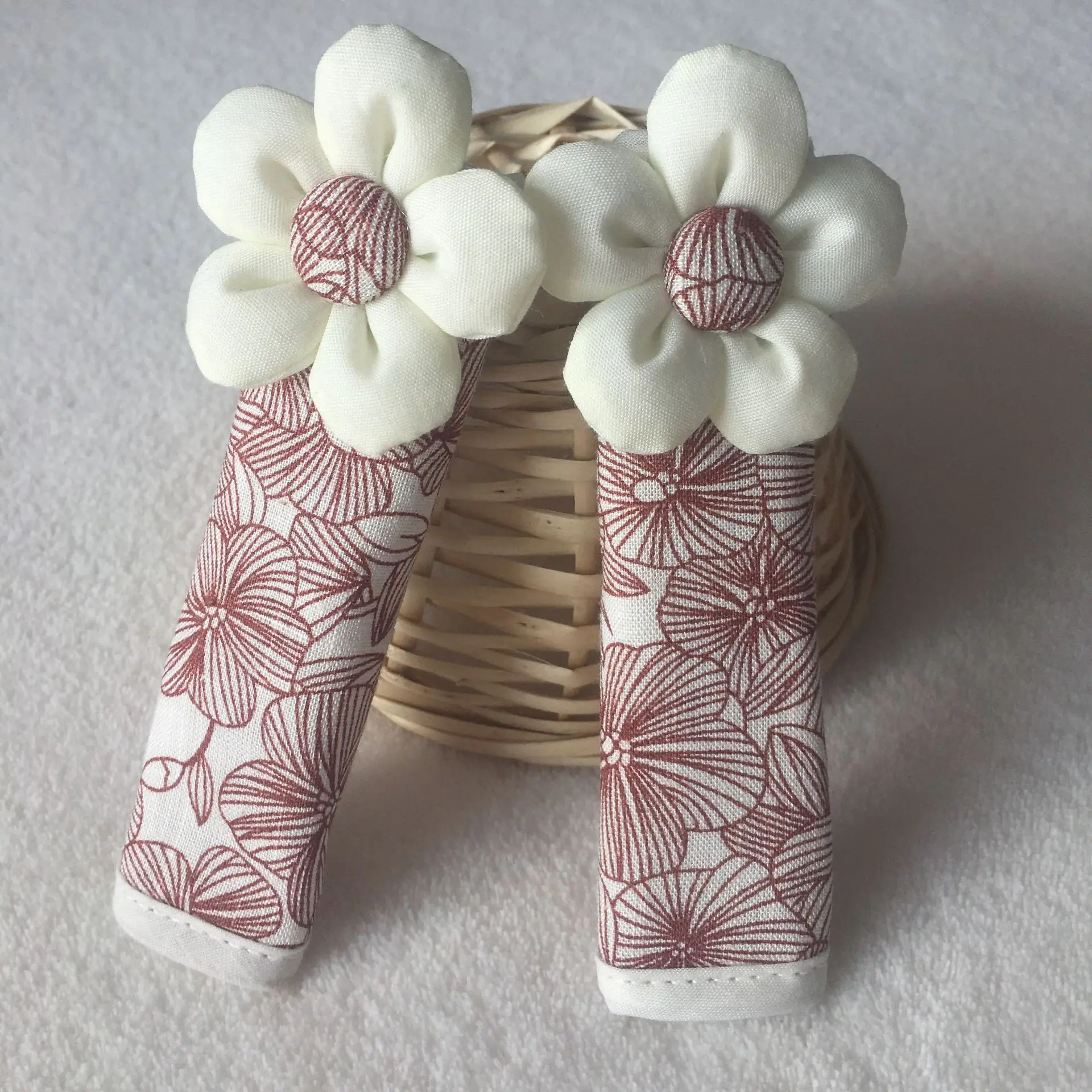 Антистатический Утолщенный Чехол Для Дверной Ручки С Цветочным Узором Мягкий