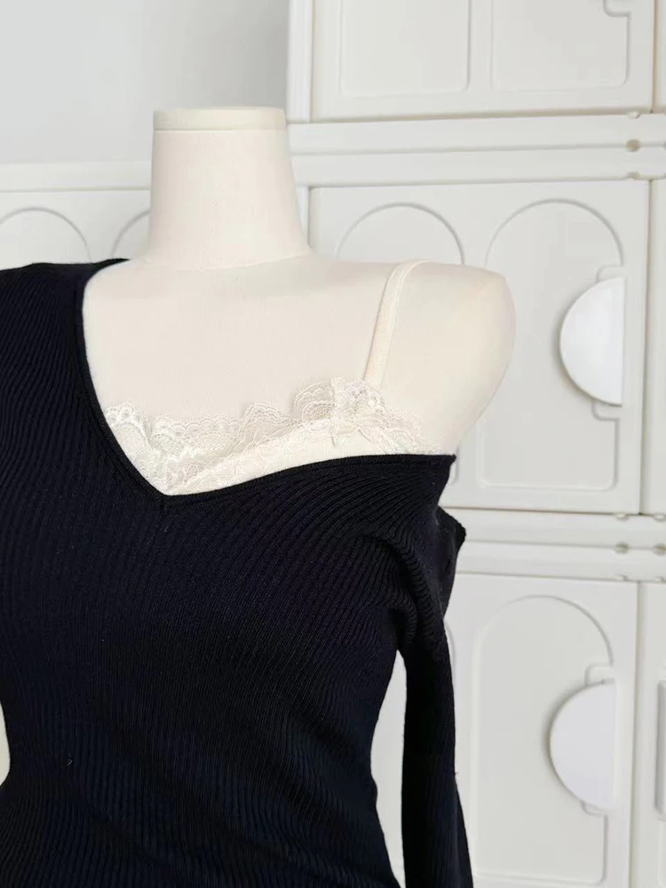 [Oein] Я осень чистый желаний бога войны кружевной ремень Осеннее базовое кружево