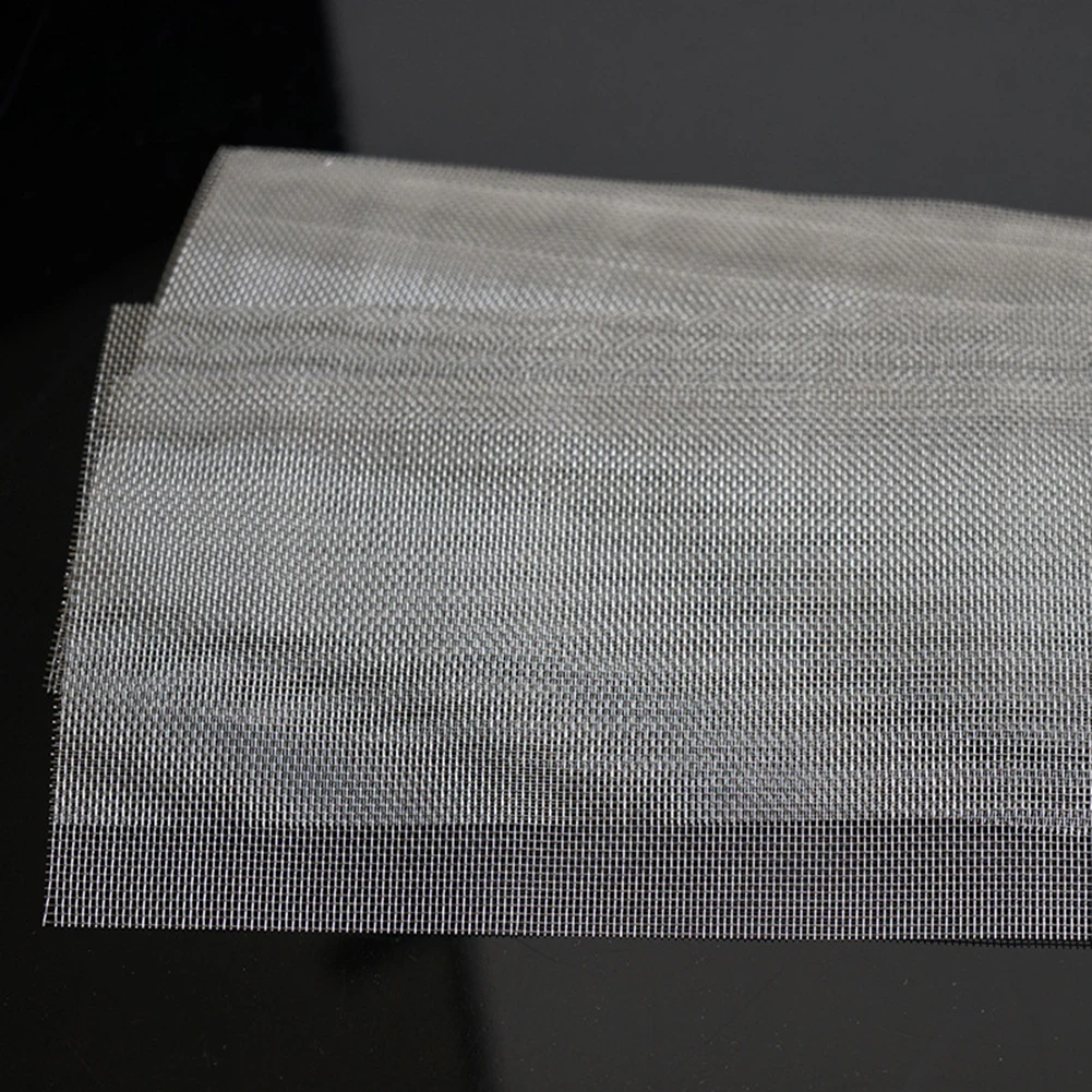 

1pc Repairing Net Car Bumper Stainless Steel Repair Net Plastic Crack Hole Repairing Mesh Net 25 * 12.5cm 50g