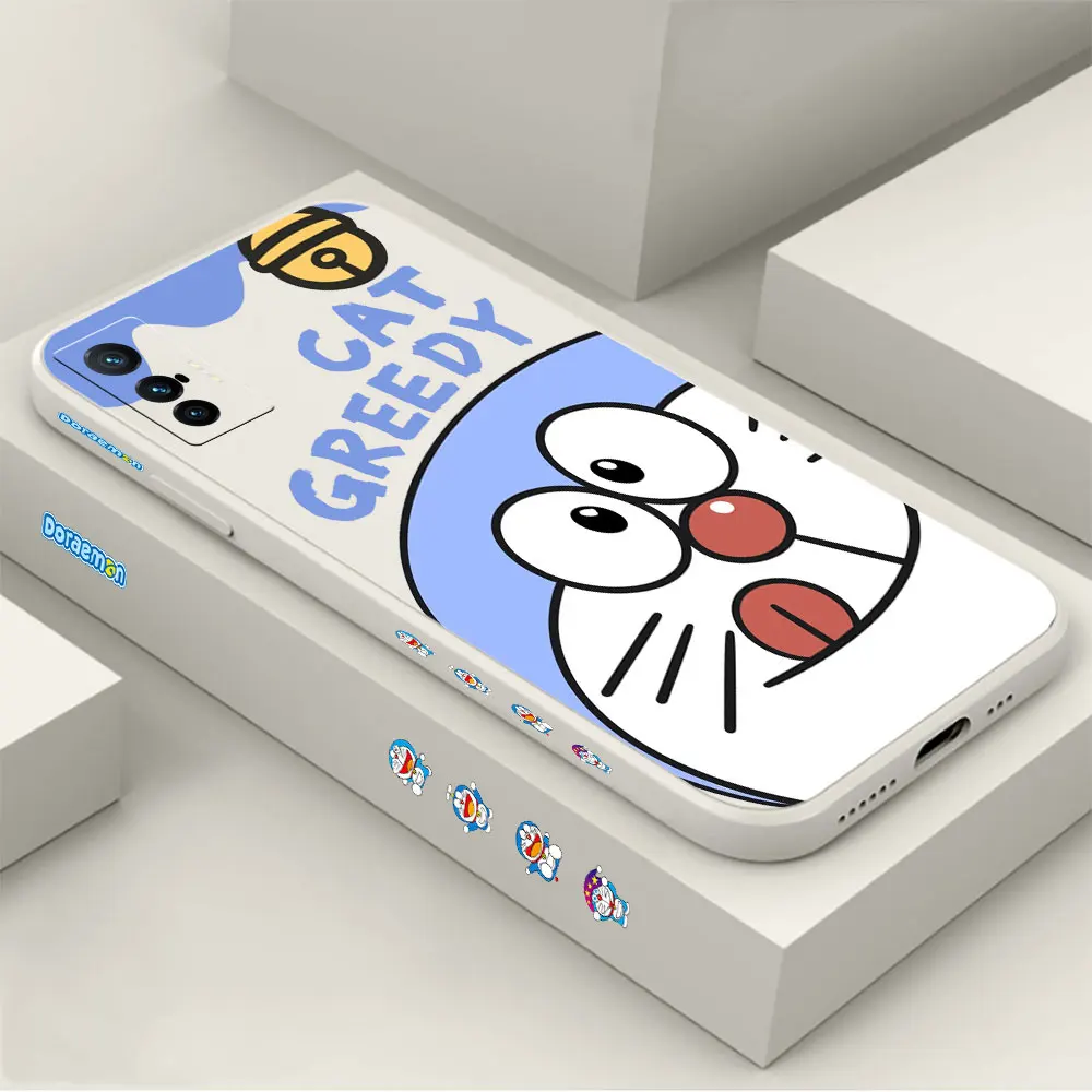 

Anime D-Doraemon Phone Case For VIVO X90 X80 X70 X60 X50 X30 X27 X23 X21S X21I X70T X60T X51 X21IA Pro Plus 4G 5G Cases Cover