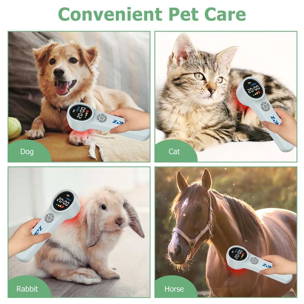 ZJKC Холодный лазер устройство для терапии красным светом хиропрактика лазерная