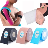 athletic kinesiology tape sport recovery bandage cotton waterproof running knee fitness tennis football muscle sticker protector