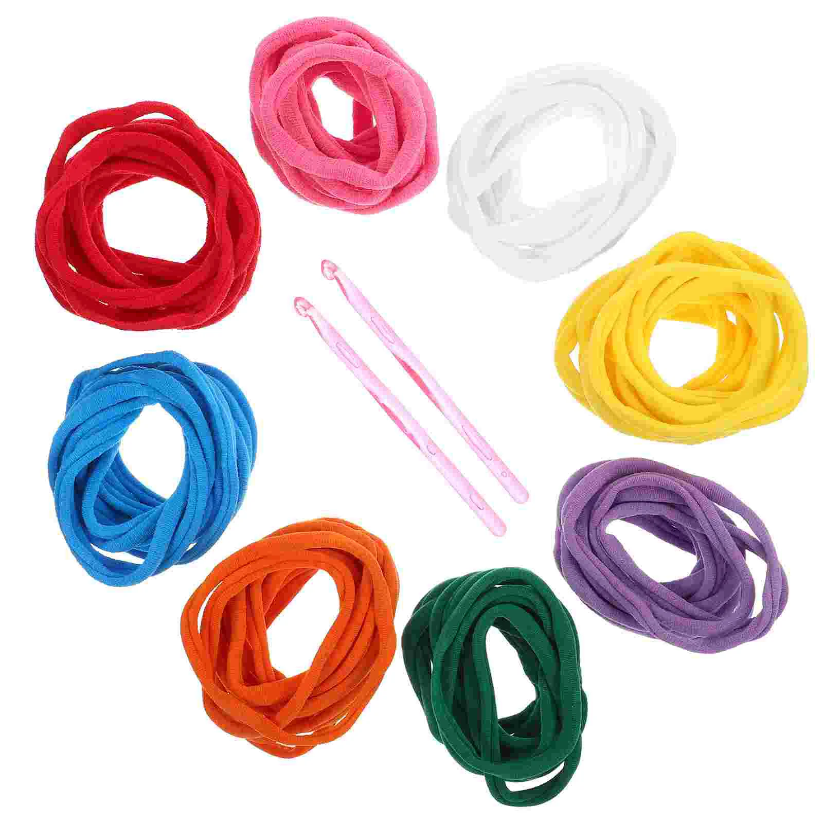 

Loom String Loops Weaving Potholder Diy Elastic Rope Crafts Holder Pot Refills Knitting Bracelet Bands Braided Stretch