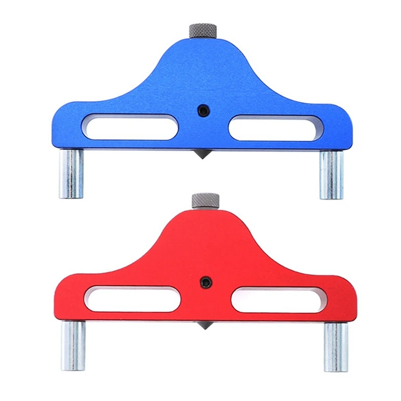 

Portable Center Finder Ruler Line Scribe Gauge Carpentry Marking Woodworking Tool Aluminium Alloy DIY Line Drawing