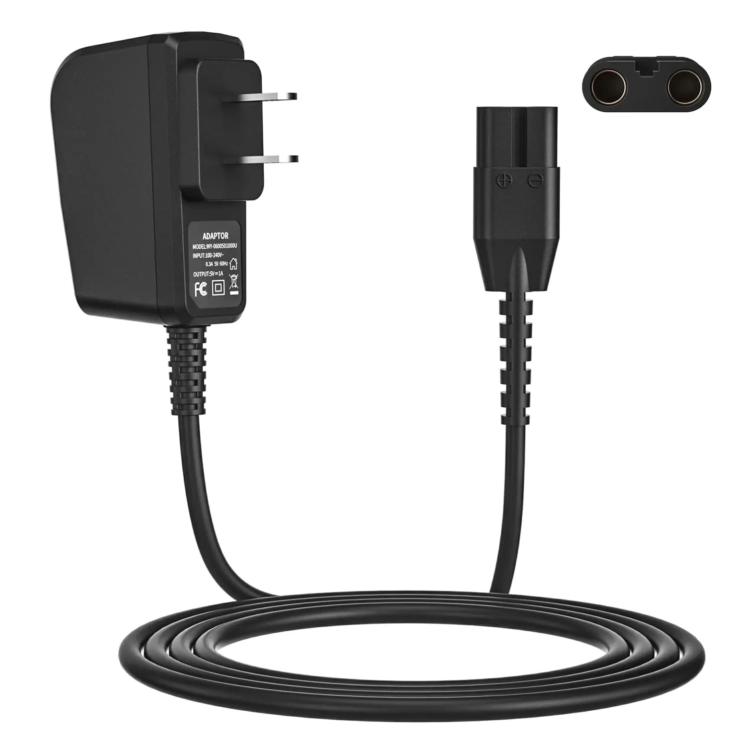 Replacement for Manscaped Charging Dock with Power Adapter for Manscaped Lawn Mower 3.0 & 2.0 Electric Groin Hair Trimmer
