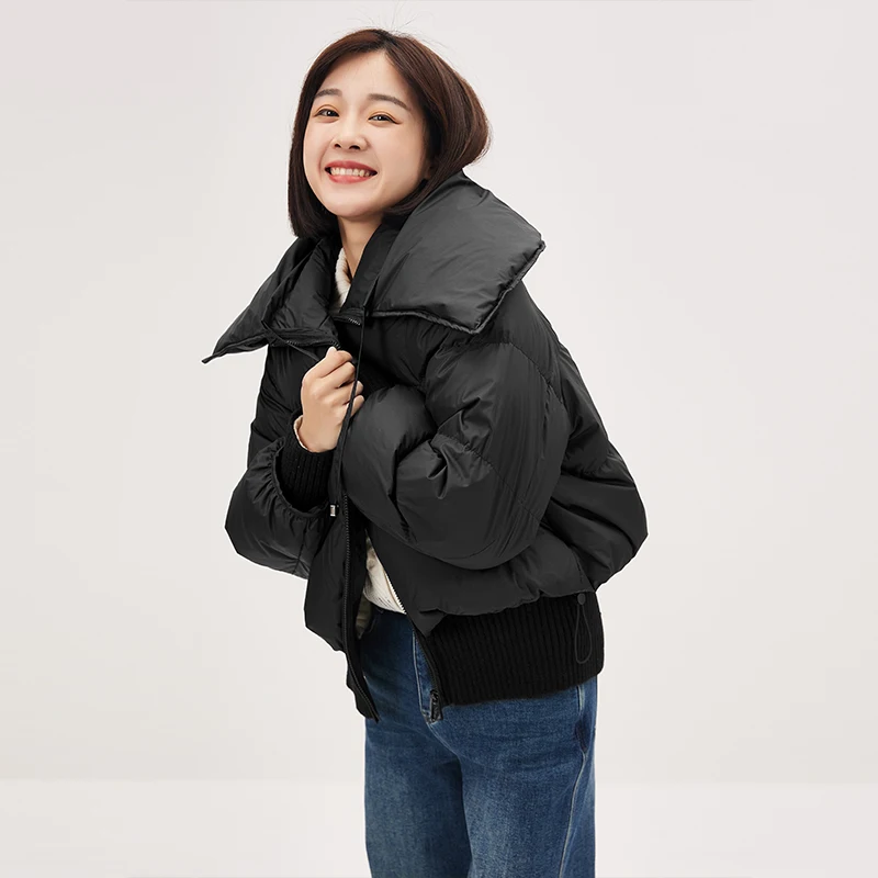 New Puffer Jacket Women  90%  White Goose Down  Coat Women  Casacos Femininos Inverno 2022  Casual  Autumn/Winter