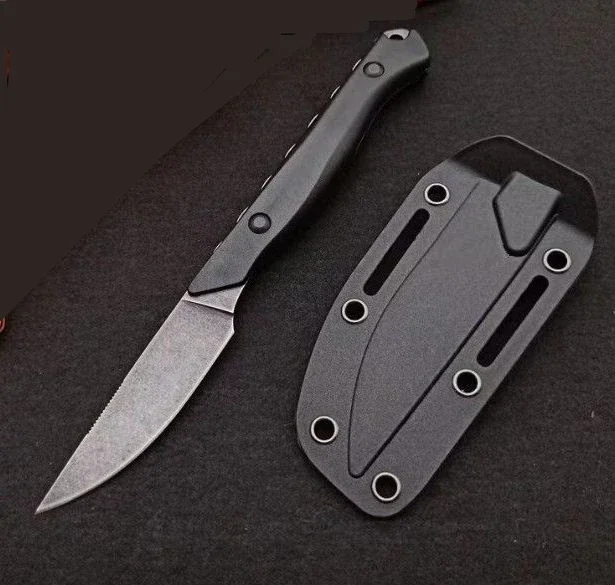 Butterfly BM15700 Нож с прямым фиксированным лезвием CPM-154 Лезвие Santoprene Ручка Тактический