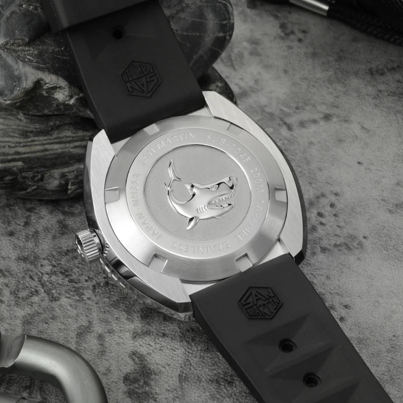 Men's watch fully automatic mechanical table diving table abalone luminous SN045