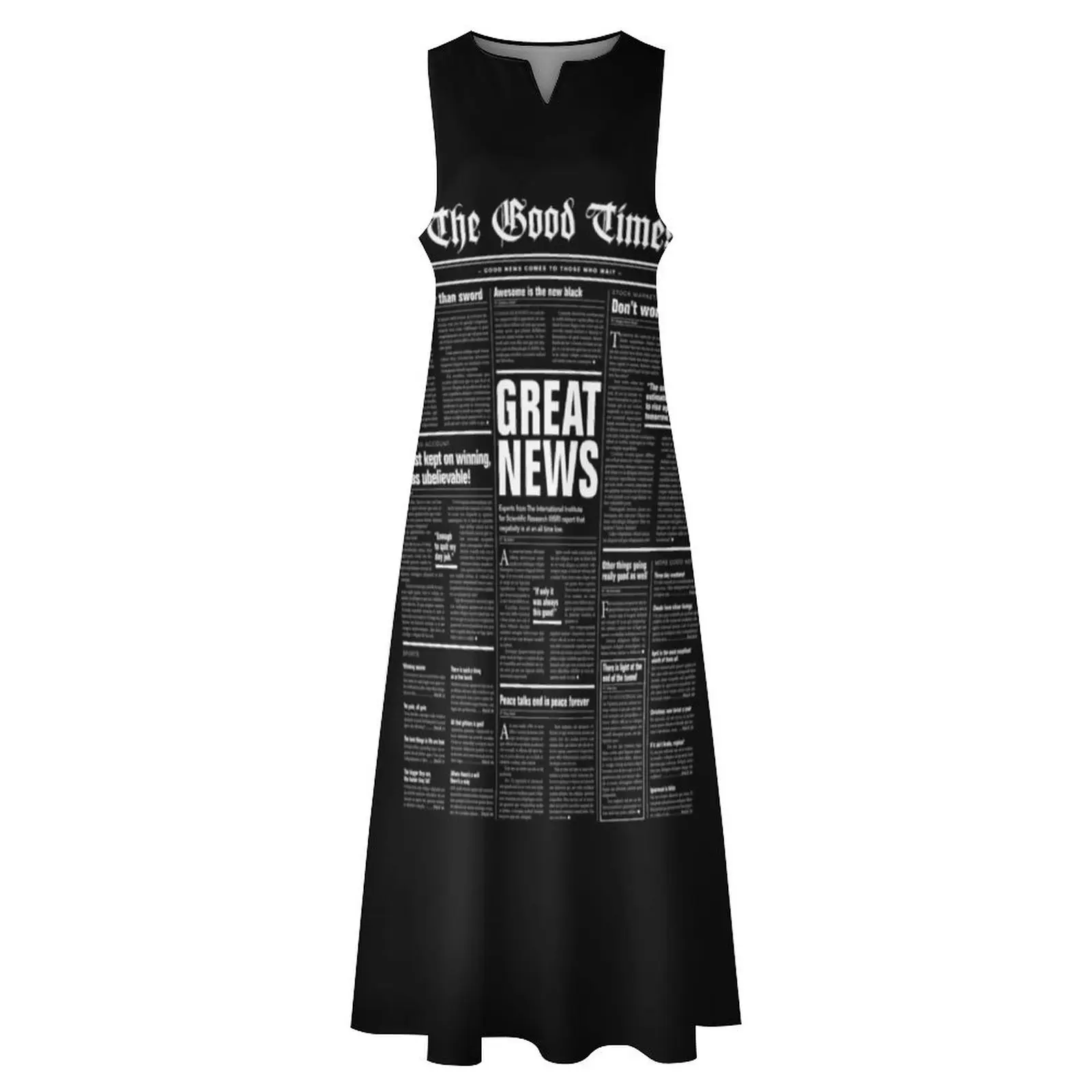 Хорошие времена том. 1 нет. РЕВЕРСИРОВАННО Длинное платье женская летняя одежда