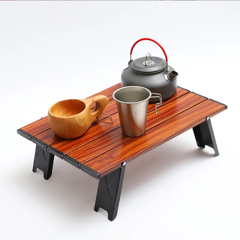 

Mini Folding Camping Table Desk Ultralight Aluminum Alloy Picnic Folding Table for Outdoor Garden Tourist Bbq Accessories