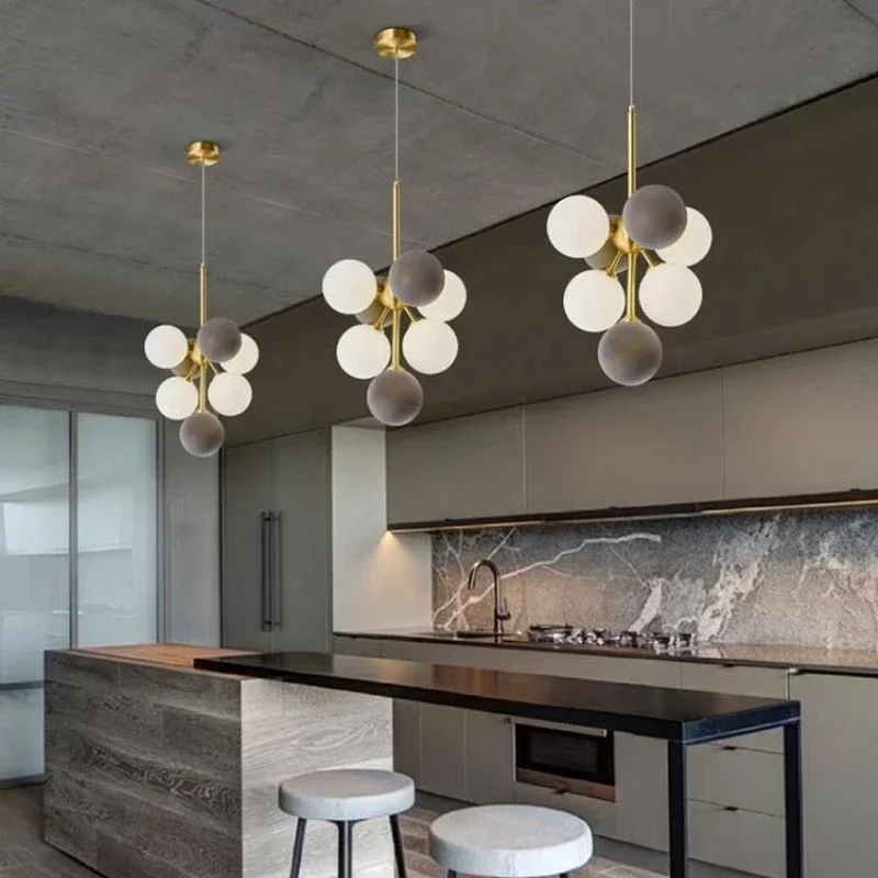 Mdoern Bubble Ball светодиодный подвесной светильник минималистичные скандинавские