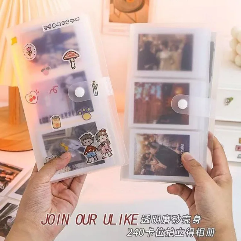 

Photo Album 6-Inch Photo Album 3 Polaroid Photo Postcard Small Card Storage Booklet Fashion Star Literacy Booklet Wholesale By M