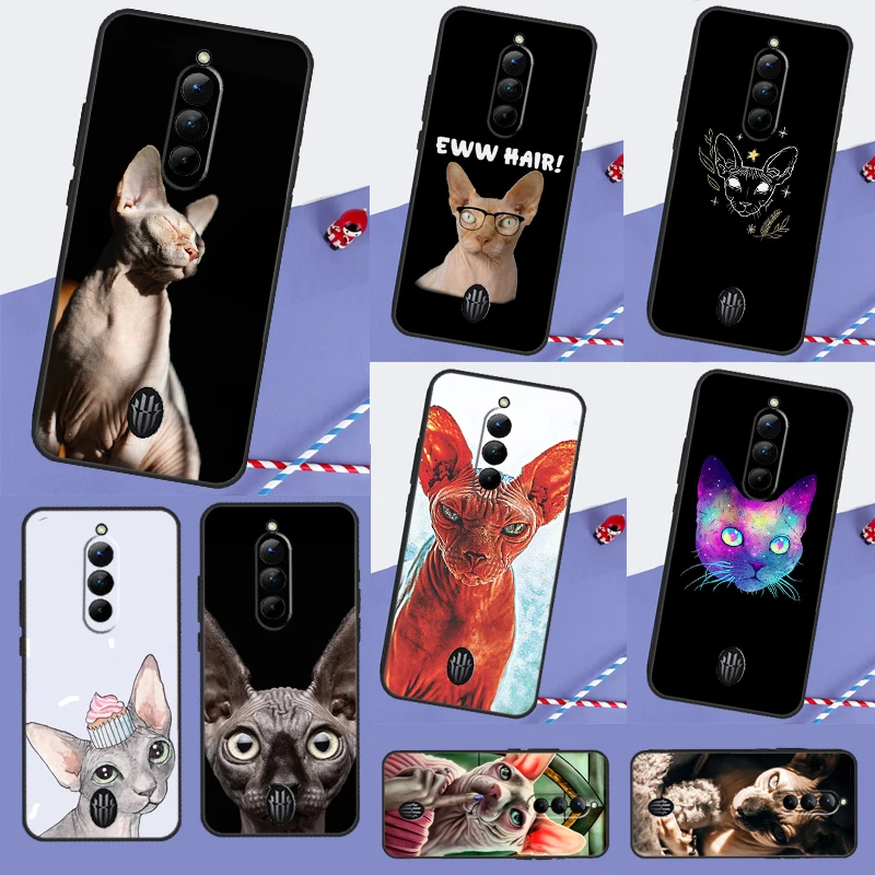 Чехол Sphynx Sphinx Cat для Red Magic 8 9 10 Pro Plus 6 6S 7S 7 5G 6R RedMagic 10S 8S 9S Cover