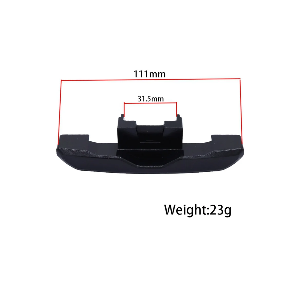 Для TRX4M металлический задний бампер 1/18 RC Crawler автомобиль детали для обновления