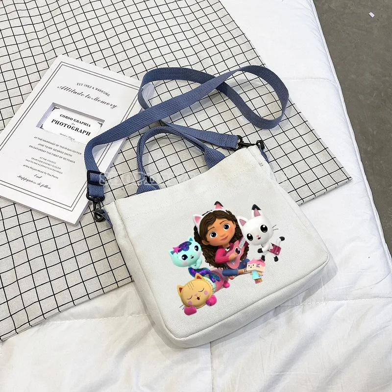 Холщовая сумка для кукольного домика Габби простая легкая квадратная девочек